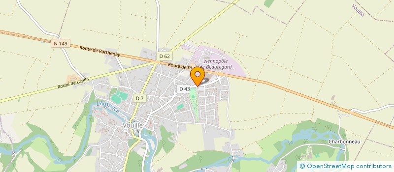 localisation de l'entreprise MONSIEUR FREDERIC GROSEIL  VOUILLE