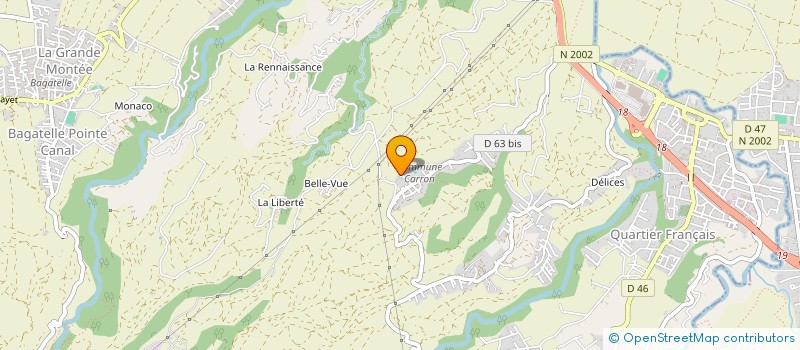 localisation de l'entreprise MONSIEUR FREDERIC GROSSET à SAINTE-SUZANNE