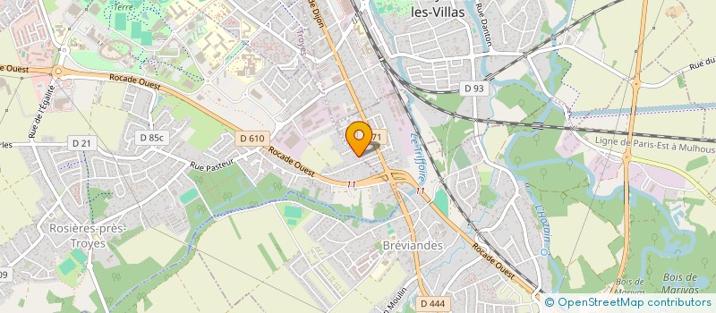 localisation de l'entreprise MONSIEUR FREDERIC GUARDADO PEREIRA  BREVIANDES