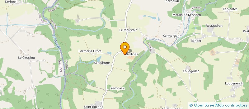 localisation de l'entreprise MONSIEUR FREDERIC GUENNEC  PLOUAY