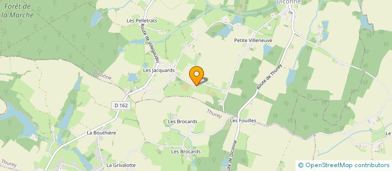 localisation de l'entreprise MONSIEUR FREDERIC GUEPET  DICONNE