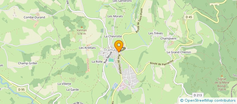localisation de l'entreprise MONSIEUR FREDERIC GUERIN à TRAMAYES