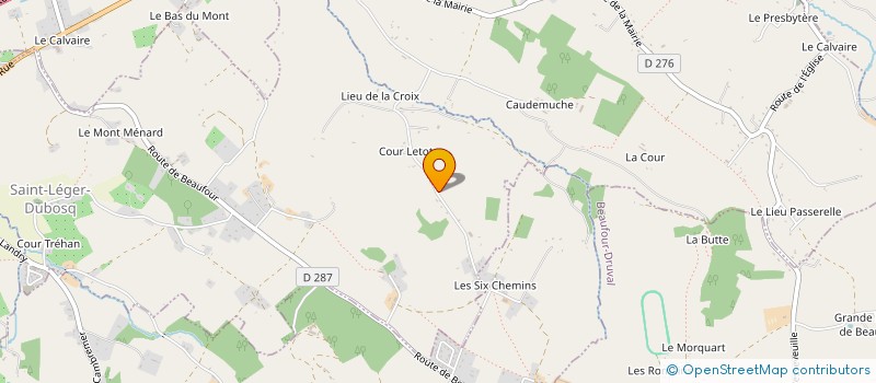 localisation de l'entreprise MONSIEUR FREDERIC GUERIN à SAINT-JOUIN