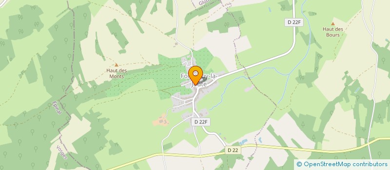 localisation de l'entreprise MONSIEUR FREDERIC GUERY à FONTENOY-LA-JOUTE