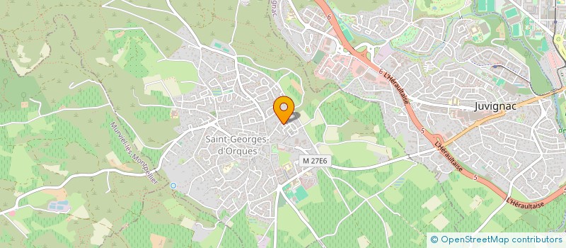 localisation de l'entreprise MONSIEUR FREDERIC GUEVARA  SAINT-GEORGES-D'ORQUES