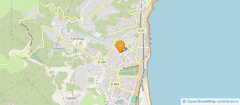 localisation de l'entreprise MONSIEUR FREDERIC GUIFFRIDA à BASTIA