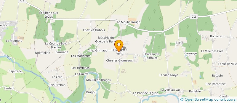 localisation de l'entreprise MONSIEUR FREDERIC GUIGOURS  PLUHERLIN