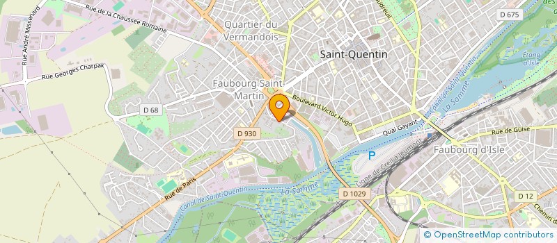 localisation de l'entreprise MONSIEUR FREDERIC GUILBAUX  AMIENS