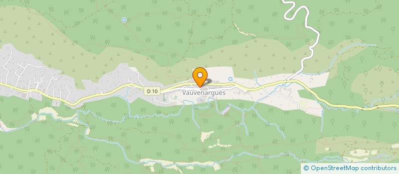 localisation de l'entreprise MONSIEUR FREDERIC-GUILLAUME IRACE  VAUVENARGUES