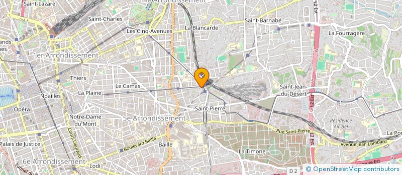 localisation de l'entreprise MONSIEUR FREDERIC-GUILLAUME PERNET à MARSEILLE