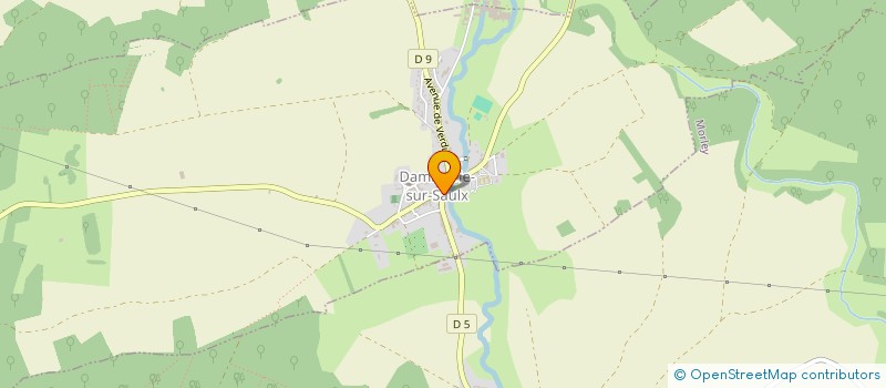 localisation de l'entreprise MONSIEUR FREDERIC GUILLEMIN à DAMMARIE-SUR-SAULX