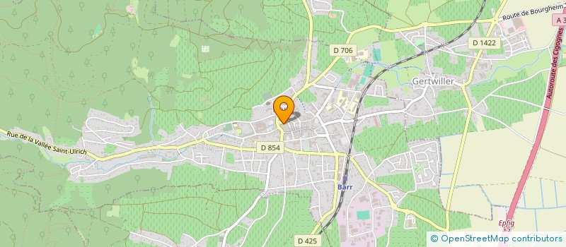 localisation de l'entreprise MONSIEUR FREDERIC GUILLOT à BARR