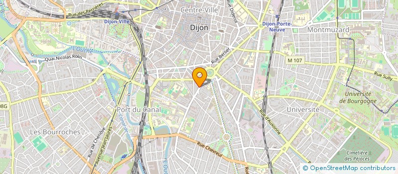 localisation de l'entreprise MONSIEUR FREDERIC GUILLOT à DIJON