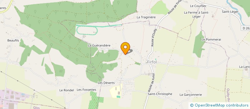 localisation de l'entreprise MONSIEUR FREDERIC GUINEHEUX  FIRFOL