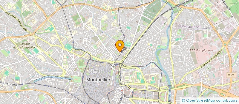 localisation de l'entreprise MONSIEUR FREDERIC GUINET à MONTPELLIER