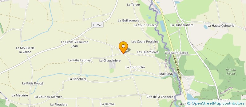 localisation de l'entreprise MONSIEUR FREDERIC GUINOT  TEILLAY