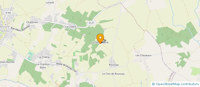 localisation de l'entreprise MONSIEUR FREDERIC GUIRAULT  SAINT-MARTIN-LA-PALLU