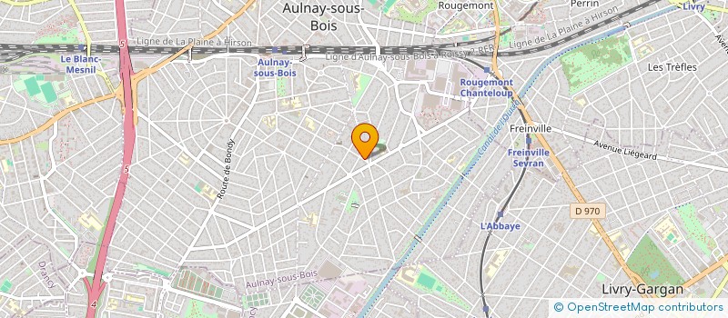 localisation de l'entreprise MONSIEUR FREDERIC GUITTARD  LIVRY-GARGAN