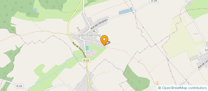 localisation de l'entreprise MONSIEUR FREDERIC GUTSCH  VAHL-EBERSING