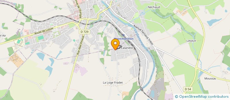 localisation de l'entreprise MONSIEUR FREDERIC GUY TILLON  SAULGE