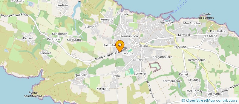 localisation de l'entreprise MONSIEUR FREDERIC GUYOMAR à GROIX