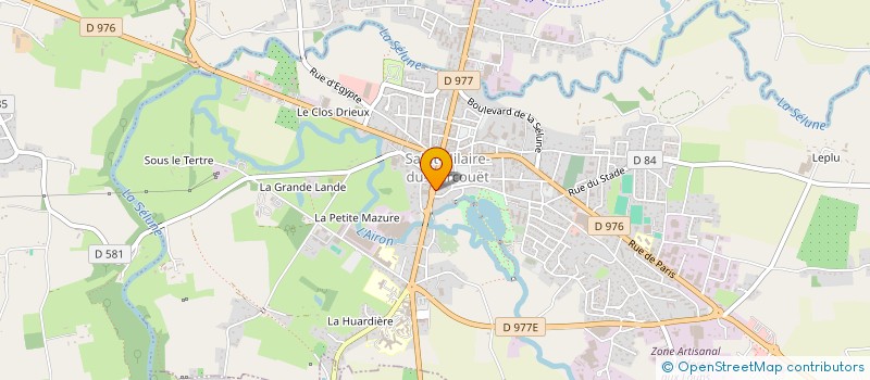 localisation de l'entreprise MONSIEUR FREDERIC GUYOT  SAINT-HILAIRE-DU-HARCOUET