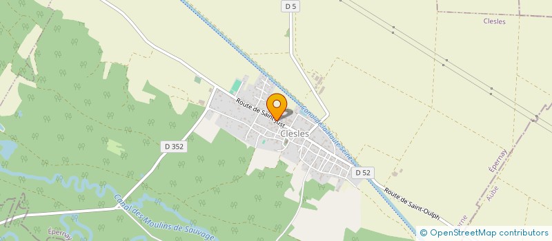 localisation de l'entreprise MONSIEUR FREDERIC GUYOT  CLESLES