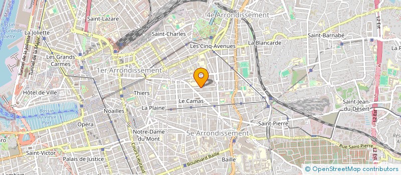 localisation de l'entreprise MONSIEUR FREDERIC GUYOT à MARSEILLE