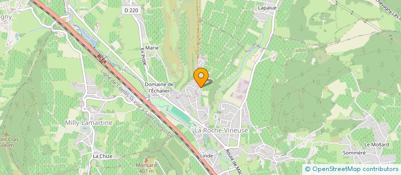 localisation de l'entreprise MONSIEUR FREDERIC HAICHOUR à LA ROCHE-VINEUSE
