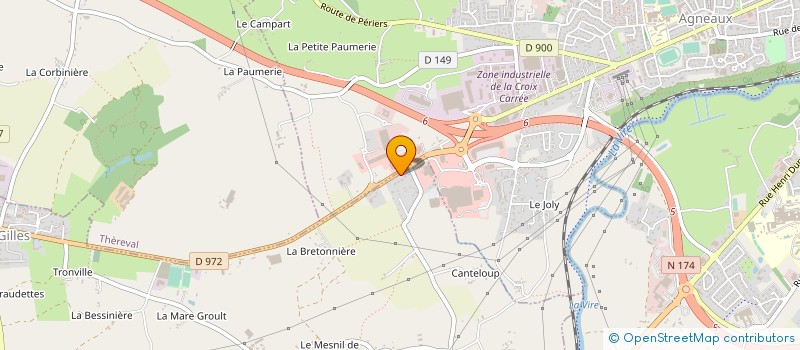 localisation de l'entreprise MONSIEUR FREDERIC HALEZ  SAINT-GILLES