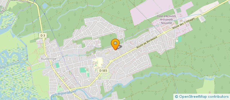 localisation de l'entreprise MONSIEUR FREDERIC HAMON  MIMIZAN