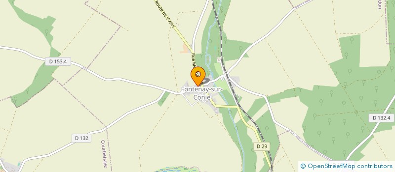 localisation de l'entreprise MONSIEUR FREDERIC HAMON à FONTENAY-SUR-CONIE