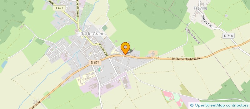 localisation de l'entreprise MONSIEUR FREDERIC HANCE  LIFFOL-LE-GRAND