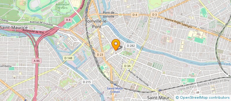 localisation de l'entreprise MONSIEUR FREDERIC HAPULAT à SAINT-MAUR-DES-FOSSES