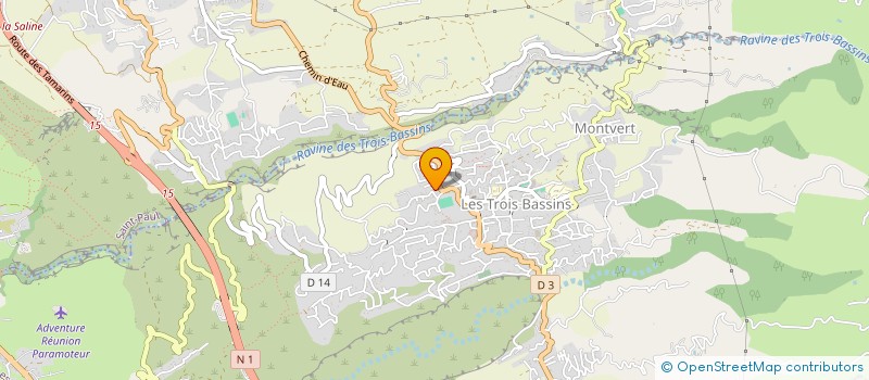 localisation de l'entreprise MONSIEUR FREDERIC HAREL  LES TROIS-BASSINS