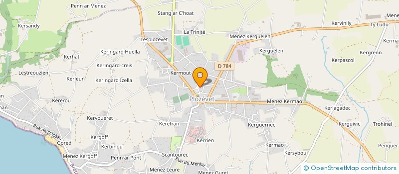 localisation de l'entreprise MONSIEUR FREDERIC HARMANCEY  PLOZEVET