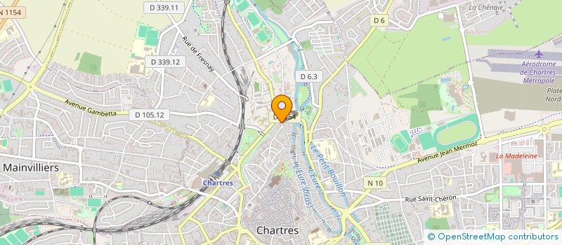 localisation de l'entreprise MONSIEUR FREDERIC HAROCHE à CHARTRES