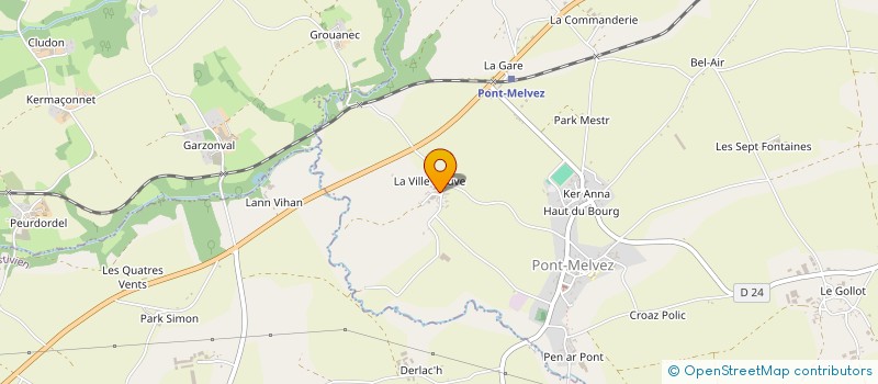 localisation de l'entreprise MONSIEUR FREDERIC HARREAU  GURUNHUEL