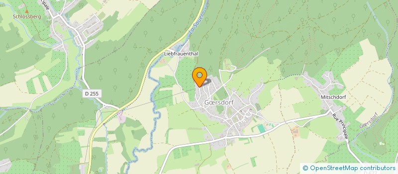 localisation de l'entreprise MONSIEUR FREDERIC HARTMANN  GRSDORF