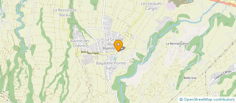 localisation de l'entreprise MONSIEUR FREDERIC HASSANI  SAINTE-SUZANNE