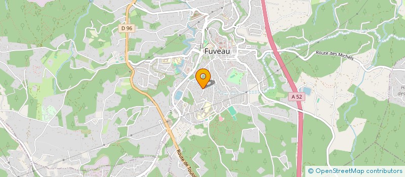 localisation de l'entreprise MONSIEUR FREDERIC HAUC  FUVEAU