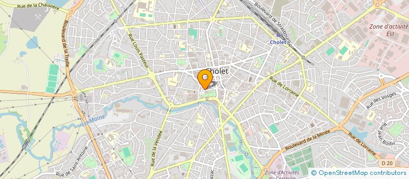 localisation de l'entreprise MONSIEUR FREDERIC HAUSEMER à CHOLET
