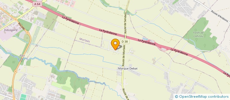 localisation de l'entreprise MONSIEUR FREDERIC HAUTEM  SENDETS