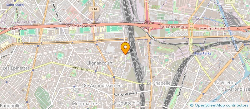 localisation de l'entreprise MONSIEUR FREDERIC HEAD  PARIS