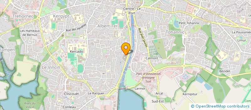 localisation de l'entreprise MONSIEUR FREDERIC HEAS à VANNES