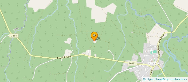 localisation de l'entreprise MONSIEUR FREDERIC HECK  LUXEY