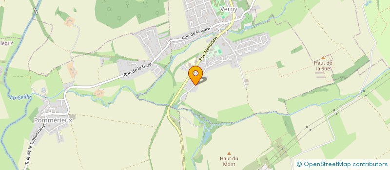 localisation de l'entreprise MONSIEUR FREDERIC HEINTZ  VERNY