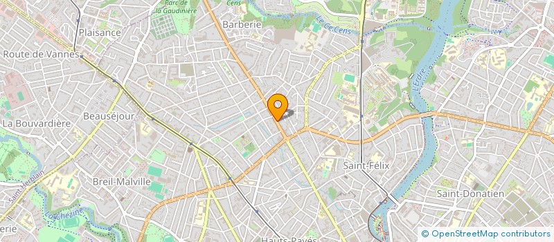 localisation de l'entreprise MONSIEUR FREDERIC HELLO à NANTES