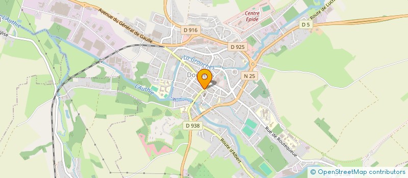 localisation de l'entreprise MONSIEUR FREDERIC HEMELSDAEL à DOULLENS
