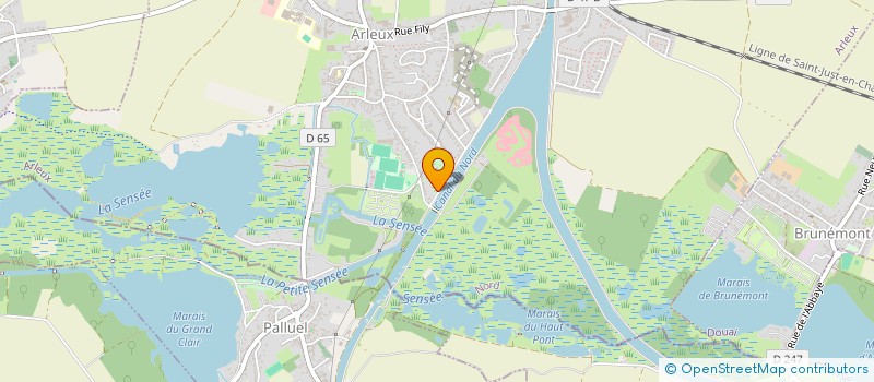 localisation de l'entreprise MONSIEUR FREDERIC HENO à ARLEUX